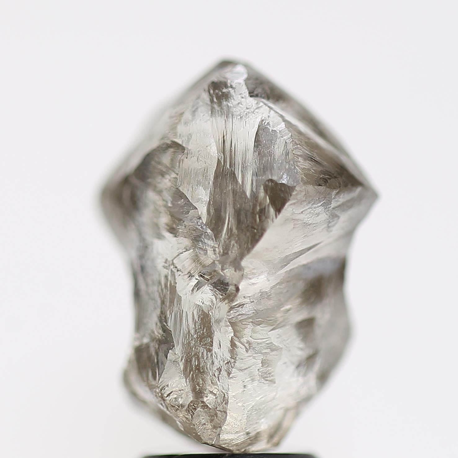 6.49 Carat Natural Champagne Brown Rough Diamond 12.10 MM
