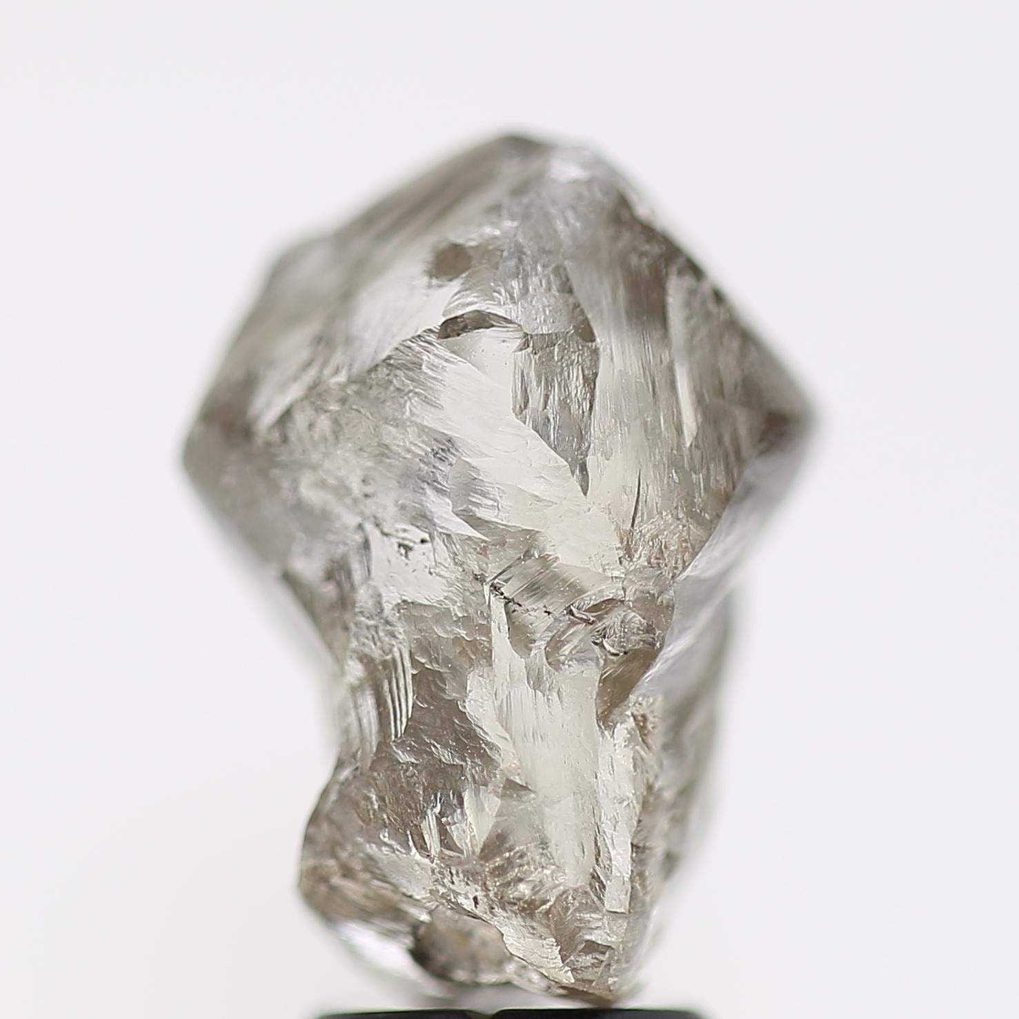 6.49 Carat Natural Champagne Brown Rough Diamond 12.10 MM