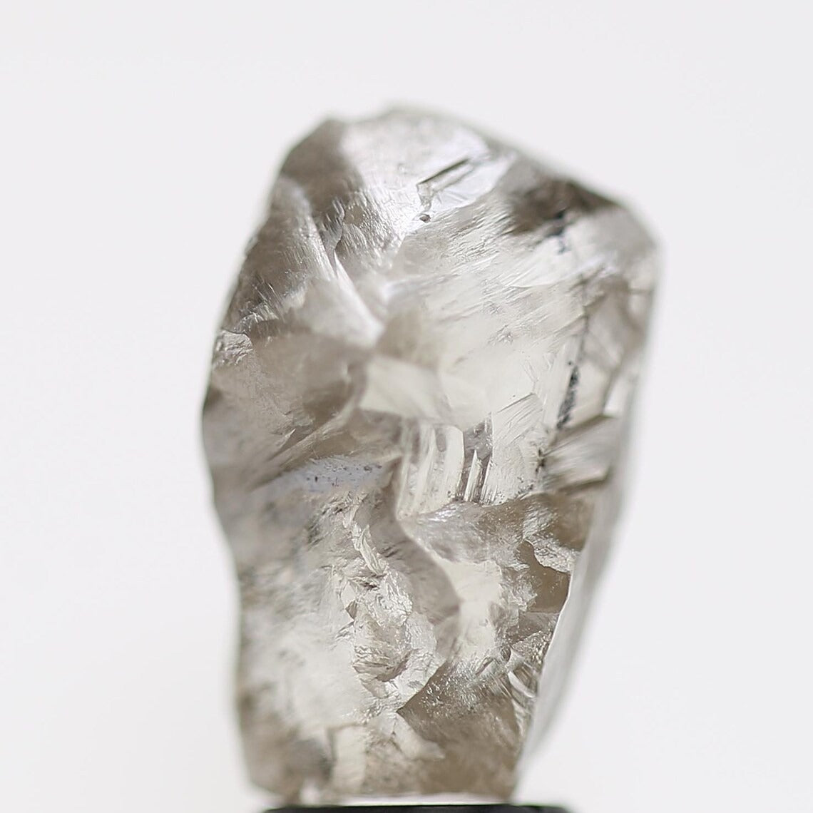 6.49 Carat Natural Champagne Brown Rough Diamond 12.10 MM