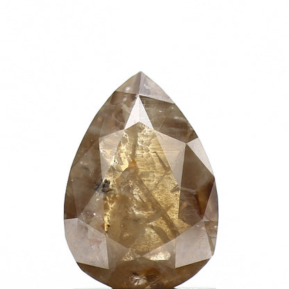 Pear 1 Carat Salt and Pepper Diamond 8.2 MM