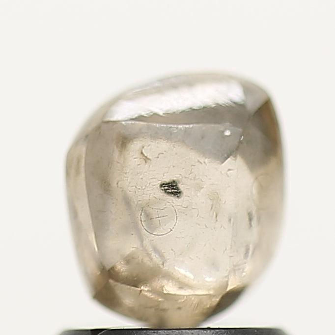 1.36 Carat Natural Champagne Brown Uncut Rough Diamond 6.1 MM