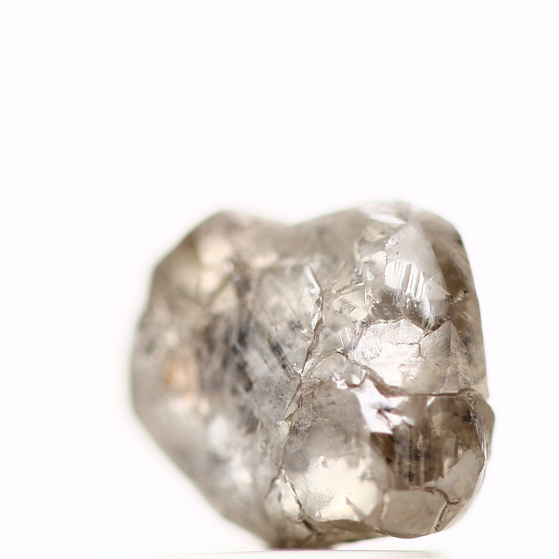 1.80 Carat Natural Champagne Brown Rough Diamond 8.55 MM - Blackdiamond