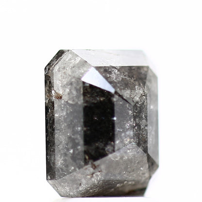 2.46 Carat Natural Emerald Black Galaxy Loose Salt and Pepper Diamond - Blackdiamond