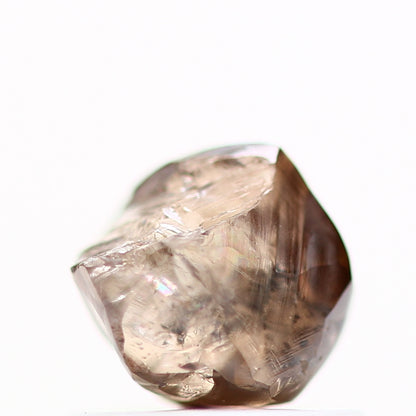 1.07 Carat Natural Cognac Brown Crystal Rough Diamond 5.80 MM - Blackdiamond