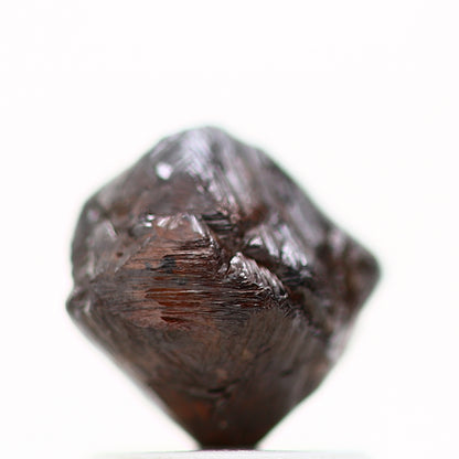 1.64 Carat Fancy Brown Crystal Octahedron Rough Uncut Diamonds 6.60 MM - Blackdiamond