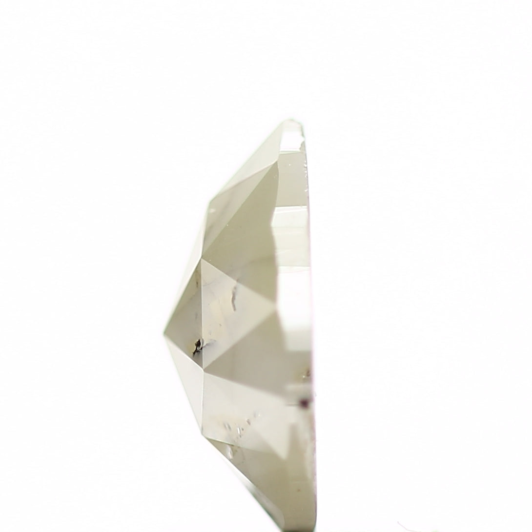 1.02 Carat Natural Pear Icy Gray Rose Cut Diamond SDM913