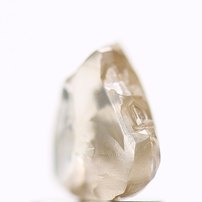 1.25 Carat Fancy Champagne Brown Natural Rough Diamond 6.61 MM