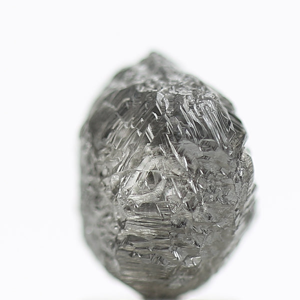 3.58 Carat Gray Natural Raw Uncut Rough Diamond