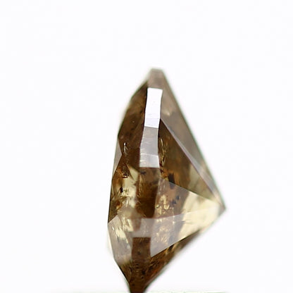 0.82 Carat Natural Pear Orange Salt and Pepper Diamond SDM65