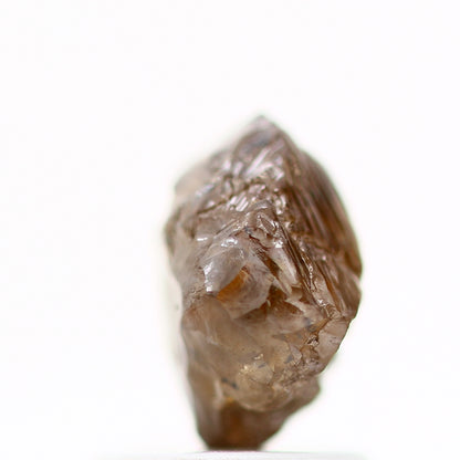 1.43 Carat Cognac Brown Crystal Uncut Rough Natural Diamond 7.25 MM - Blackdiamond