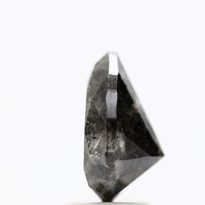 2.64 Carat Natural Black Salt and Pepper Pear Diamond sd11207