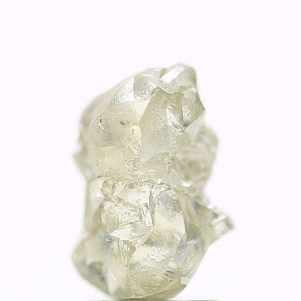 2.77 Carat Natural Clear Crystal Rough Diamond 10.10 MM