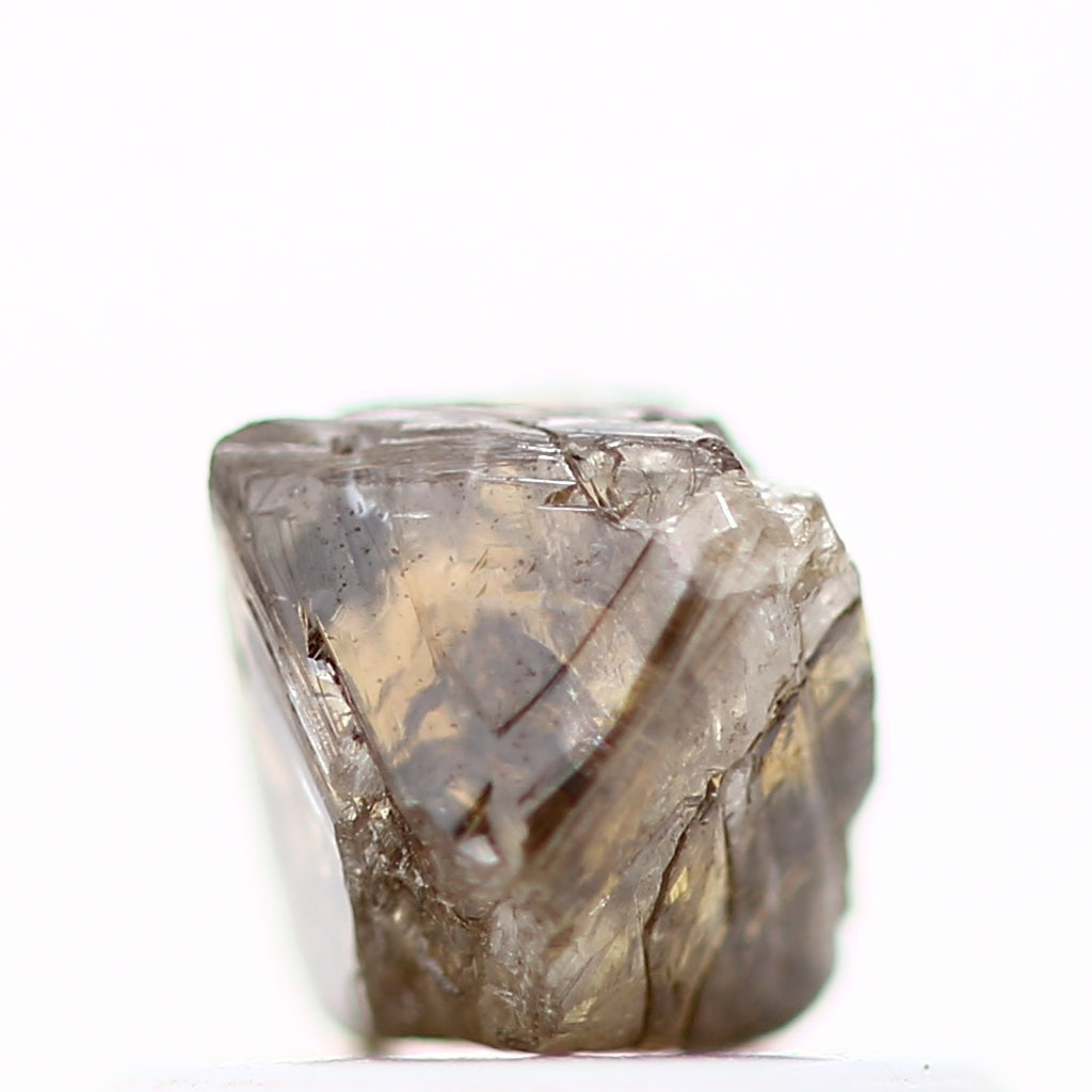 0.73 Carat Brown Octahedron Raw Natural Rough Diamond 5.3 MM - Blackdiamond