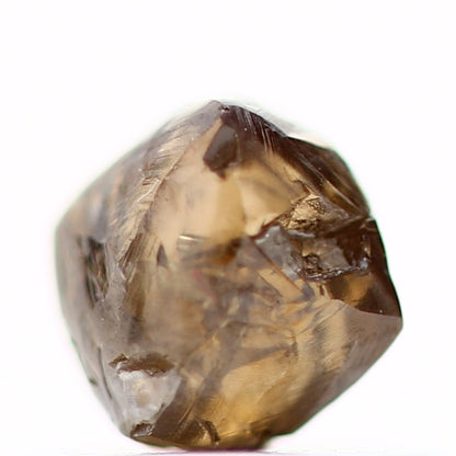 0.70 Carat Fancy Brown Crystal Uncut Raw Natural Diamonds 4.66 MM - Blackdiamond