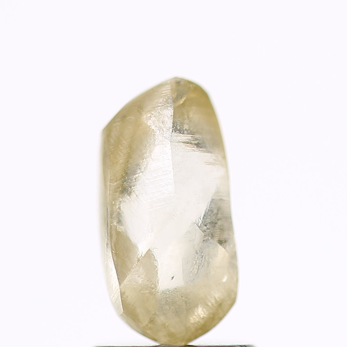 1.31 Carat Natural Brown Yellow Uncut Raw Diamond 9.19 MM