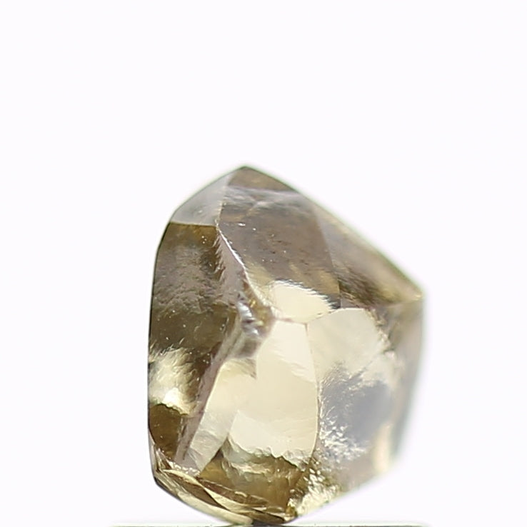1.16 Carat Natural Fancy Champagne Brown Rough Diamond 5.72 MM