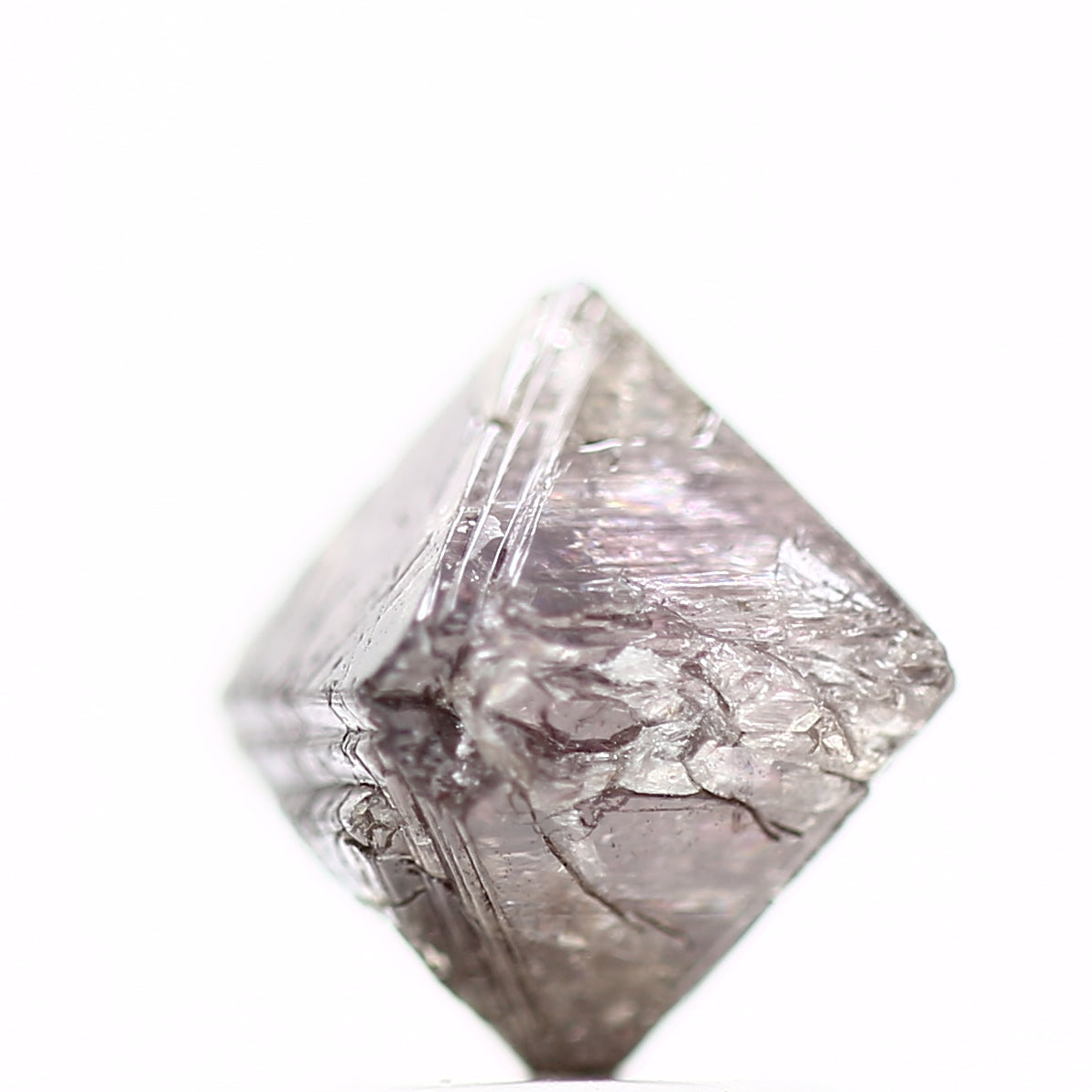 purple pink diamond rough