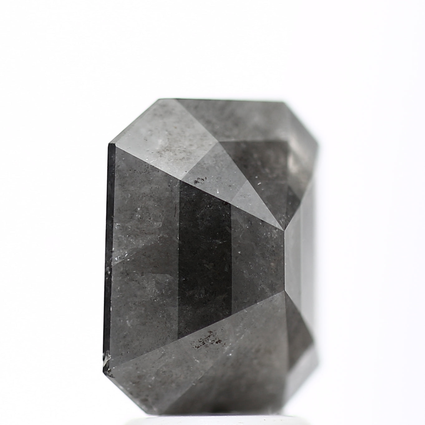 2.69 Carat Fancy Black Gray Salt and Pepper Natural Loose Diamond - Blackdiamond