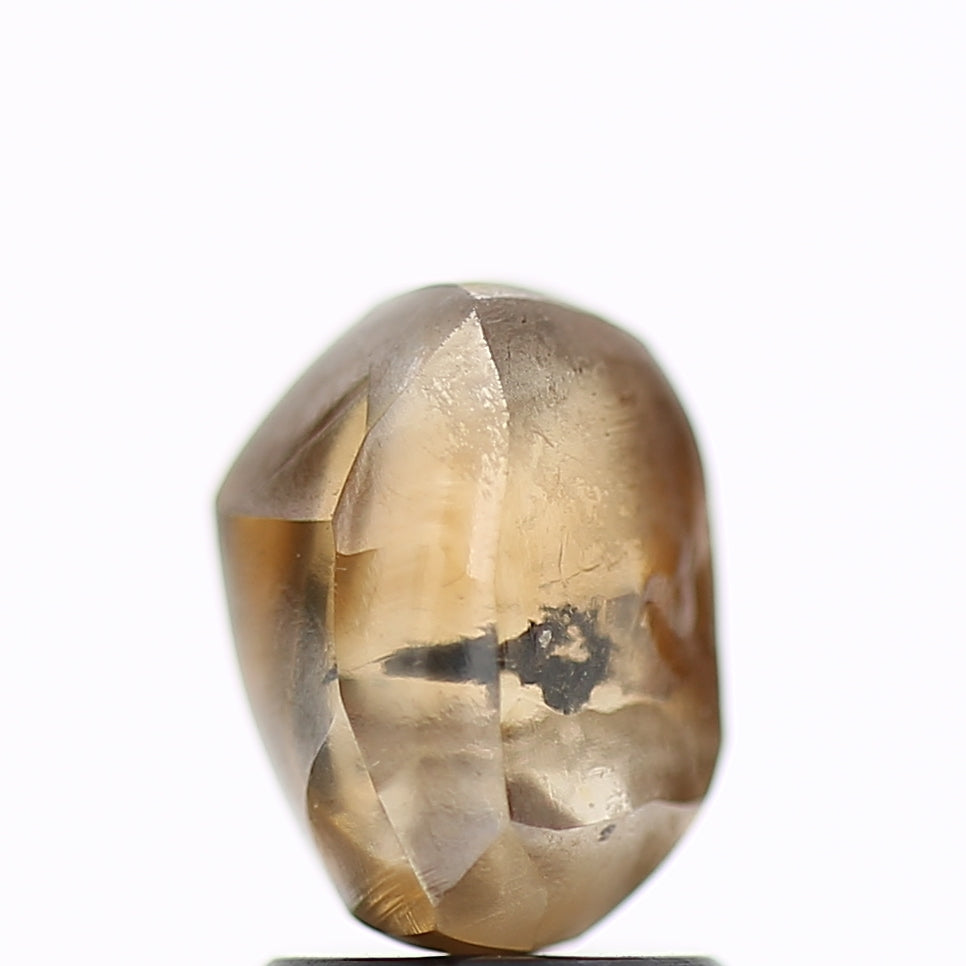 2.55 Carat Natural Fancy Brown Rough Diamond 8.26 MM