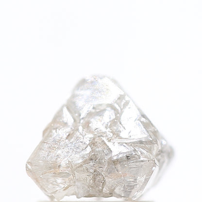 1.95 Carat Fancy Gray Crystal Rough Natural Diamond 8.40 MM - Blackdiamond