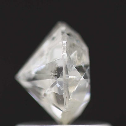 1.06 Carat Natural Icy White Round Cut Real Salt Pepper Diamond 6.2 MM - Blackdiamond