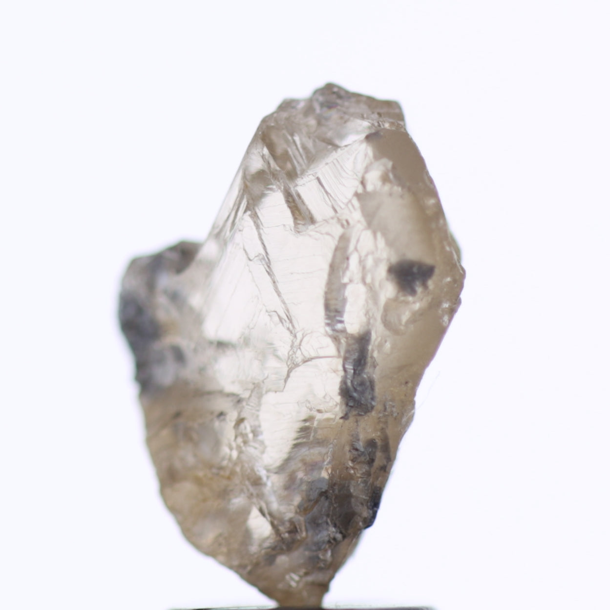 2.18 Carat Natural Fancy Champagne Brown Rough Diamond 10.83 MM