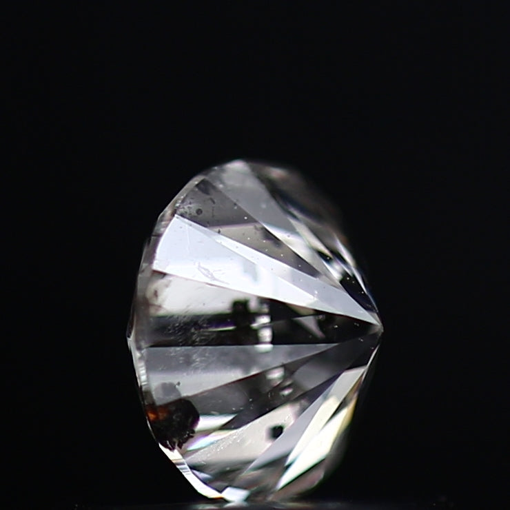 0.49 Carat Natural White Round Shape Salt and Pepper Diamond 4.79 MM - Blackdiamond