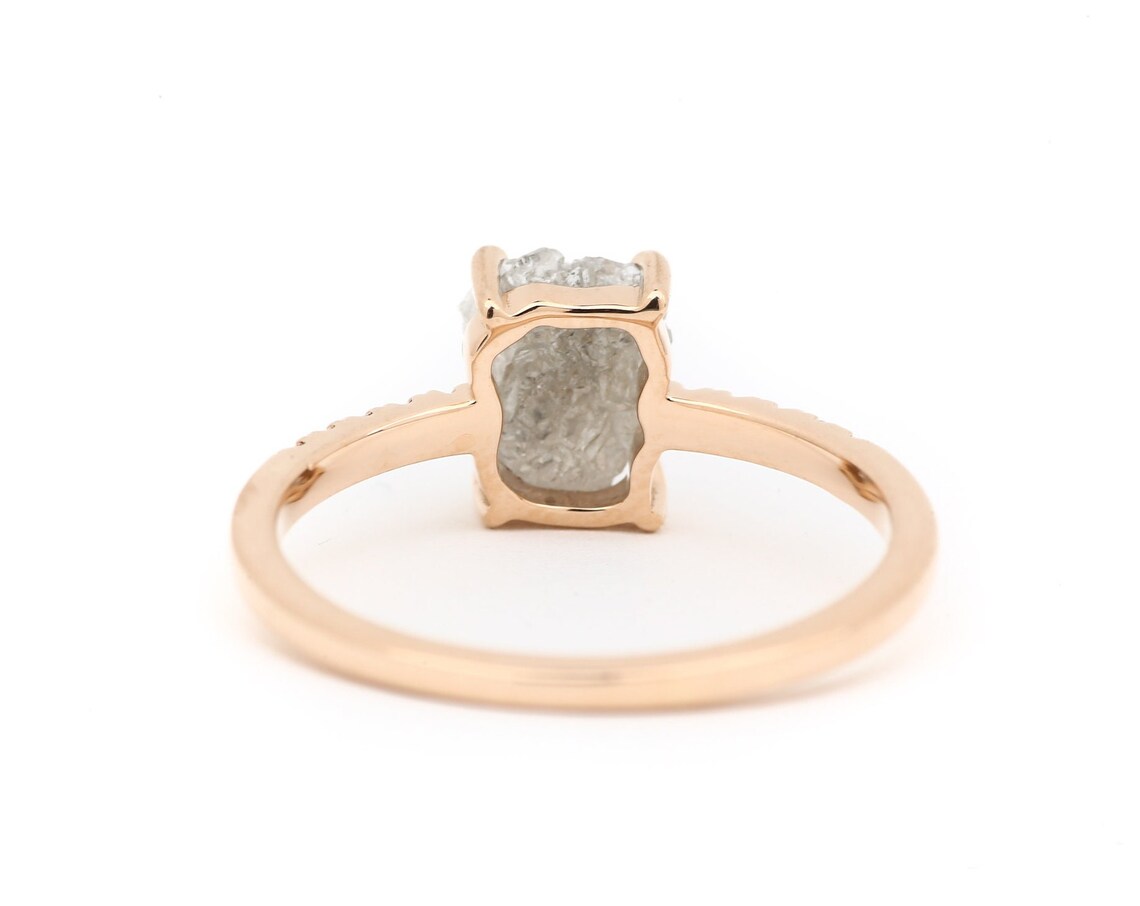 14k rose gold solid gold ring