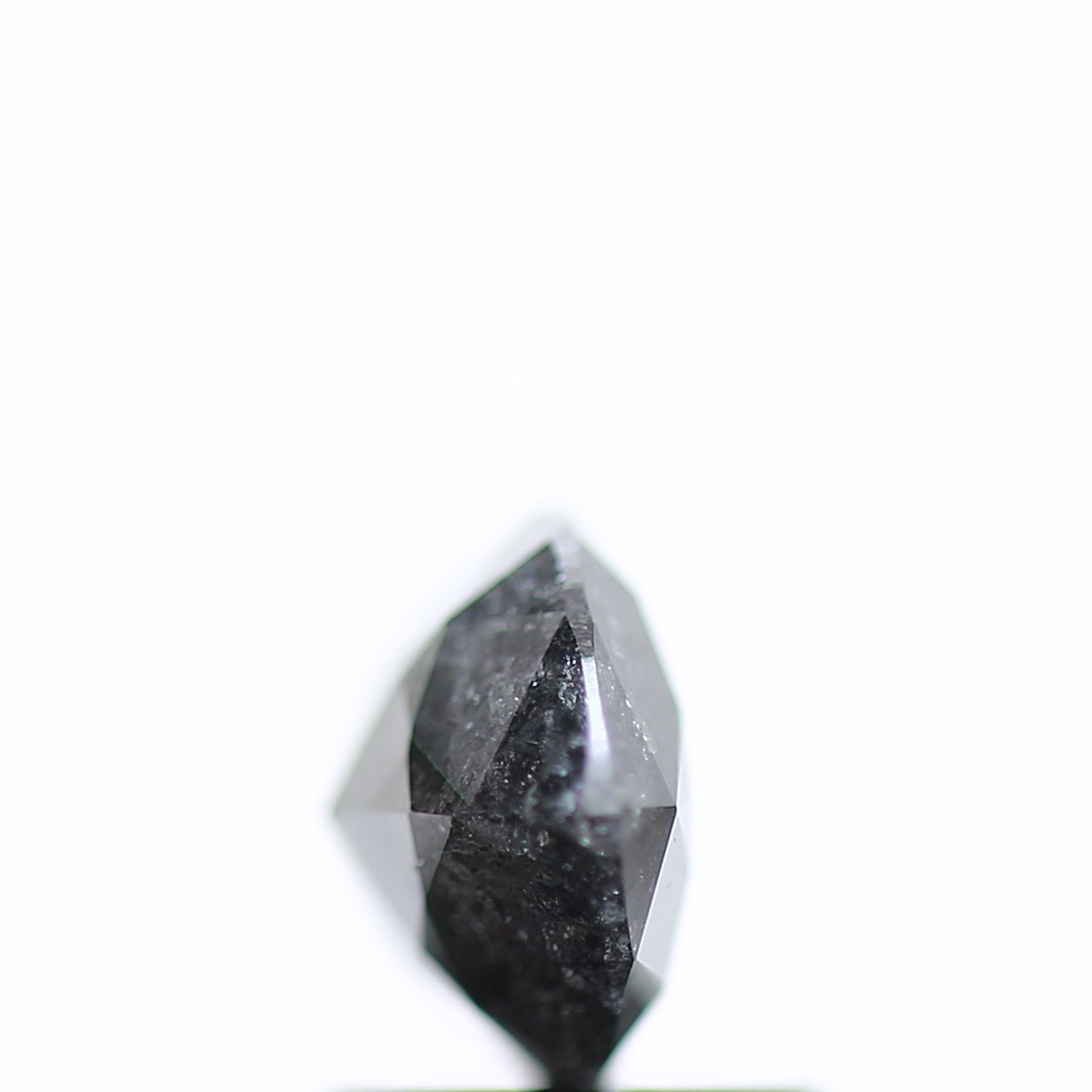 1.88 Ct Marquise Black Cut Salt & Pepper Diamond 10.58 MM