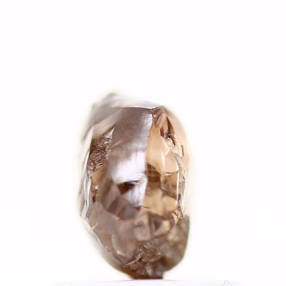 1.06 Carat Natural Cognac Brown Crystal Uncut Rough Diamond 5.85 MM - Blackdiamond