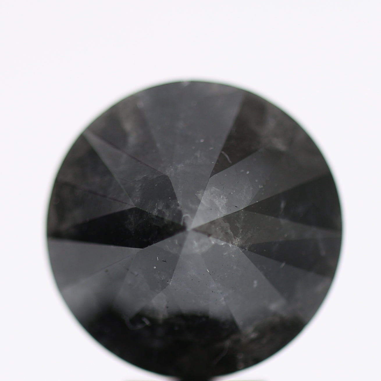 5.18 Carat Fancy Black Round Brilliant Diamond GIA Certified