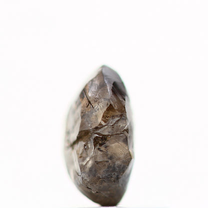 1.20 Carat Fancy Brown Uncut Raw Natural Rough Diamond 6.80 MM - Blackdiamond