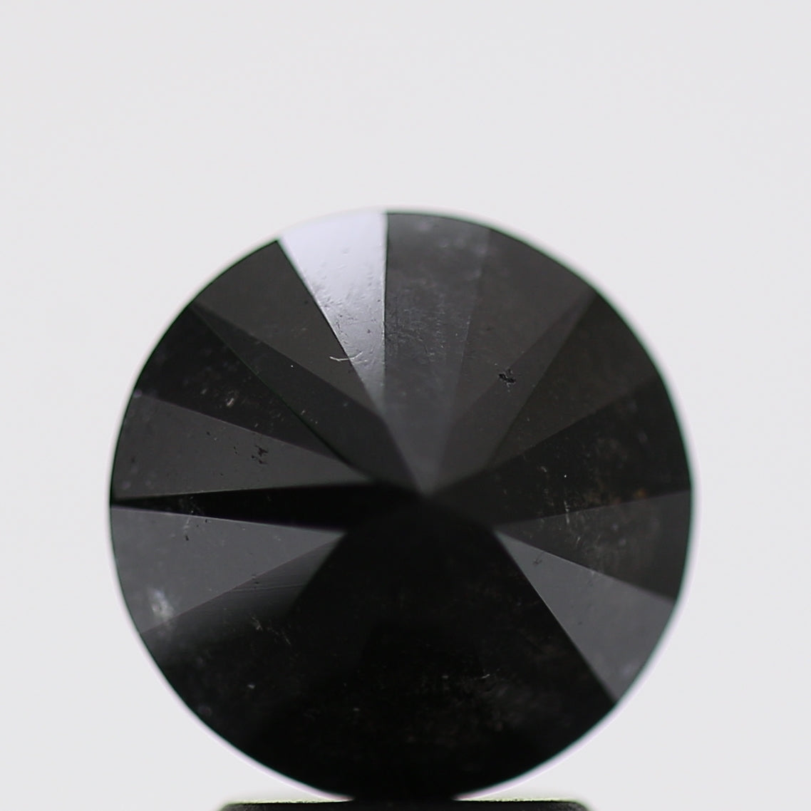 2.78 Carat Fancy Black Round Brilliant Diamond GIA Certified