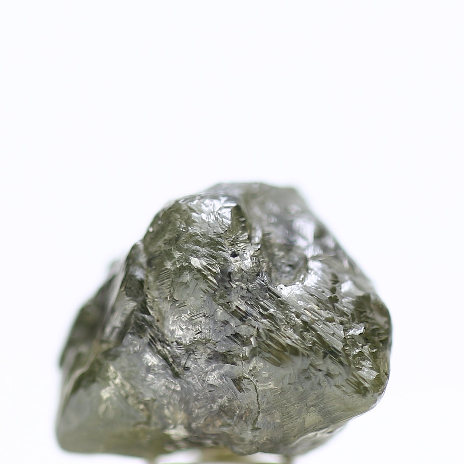 9.28 Carat Natural Yellowish Green Rough Diamond 13 MM