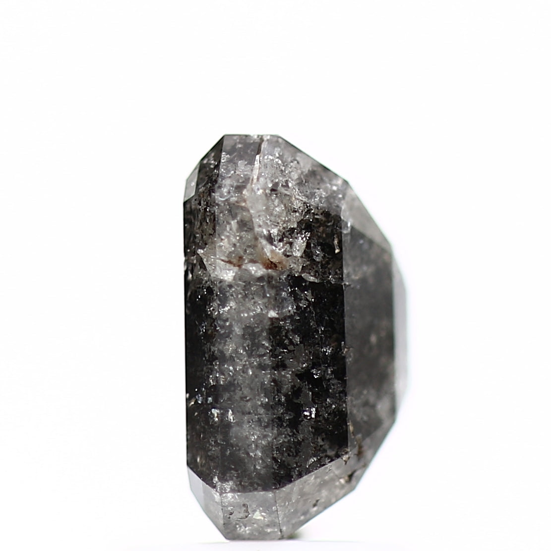 2.46 Carat Natural Emerald Black Galaxy Loose Salt and Pepper Diamond - Blackdiamond