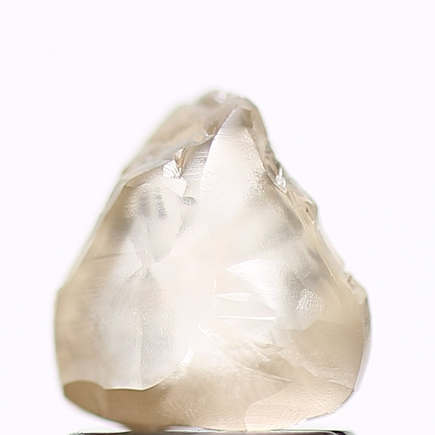 1.25 Carat Fancy Champagne Brown Natural Rough Diamond 6.61 MM