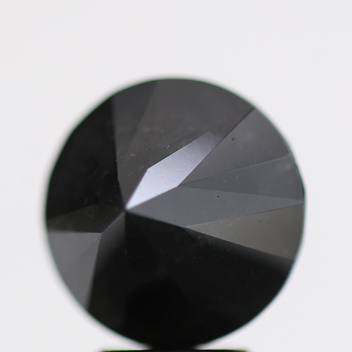 5.05 Carat Fancy Black Round Brilliant Diamond GIA Certified