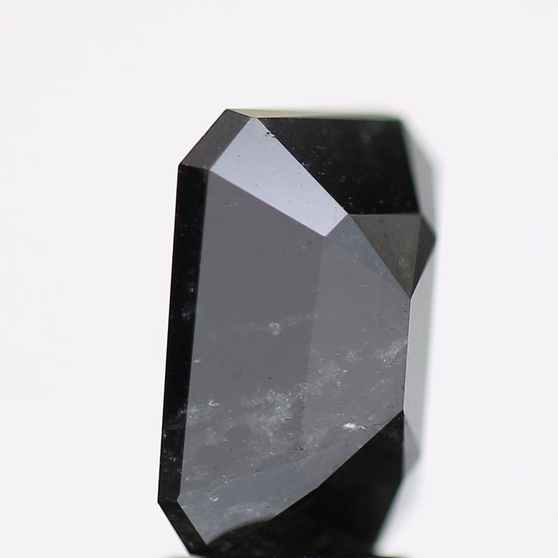 3.34 Carat Fancy Black Emerald Diamond GIA Certified