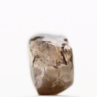 0.98 Carat Fancy Brown Crystal Rough Natural Diamond 5.50 MM - Blackdiamond