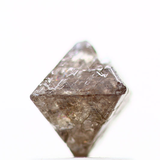 1.06 Carat Brown Octahedron Raw Natural Rough Diamond 6.5 MM - Blackdiamond