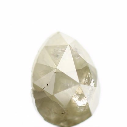 1.30 Carat Natural Pear Rose Cut Rustic Loose Diamond SDM88