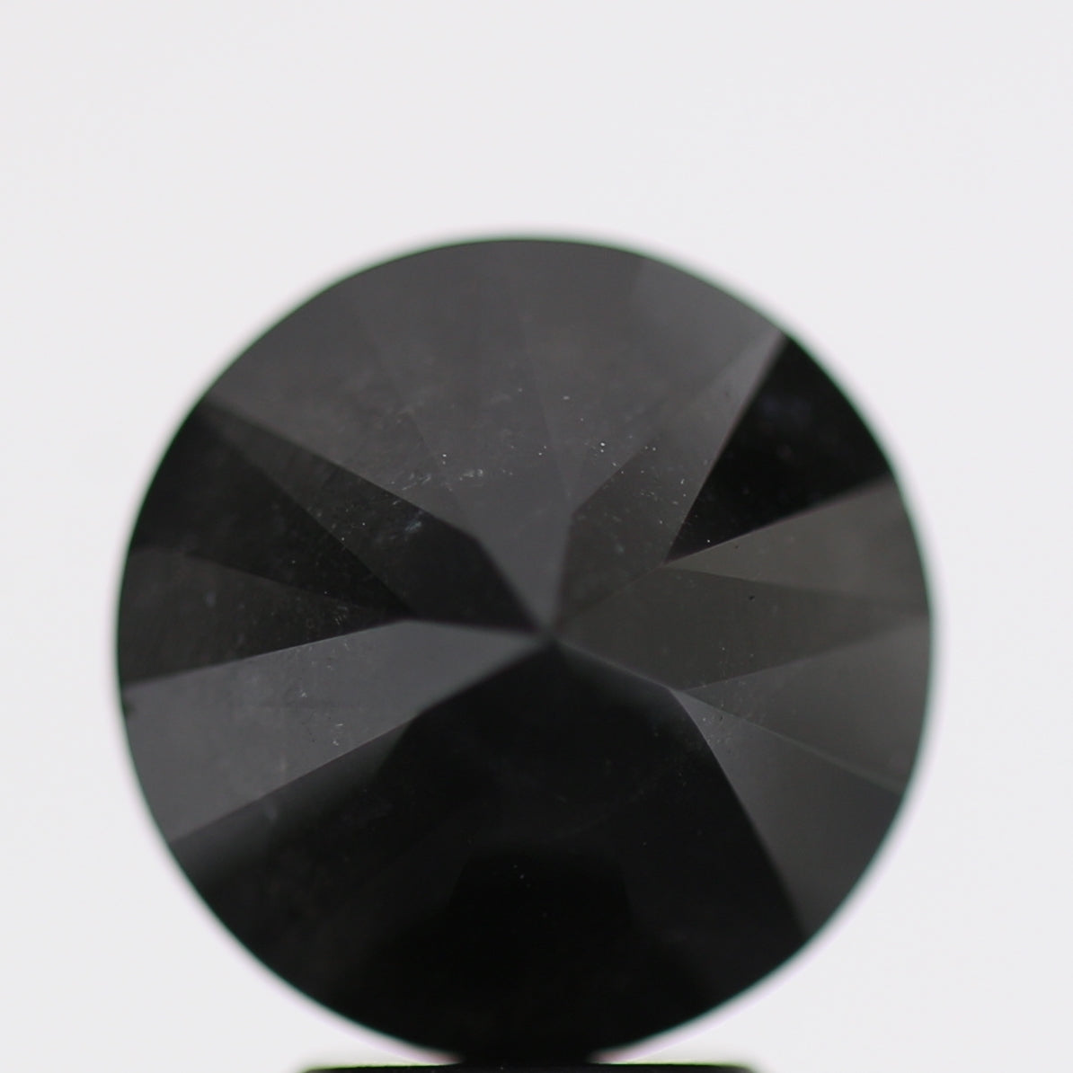 5.05 Carat Fancy Black Round Brilliant Diamond GIA Certified