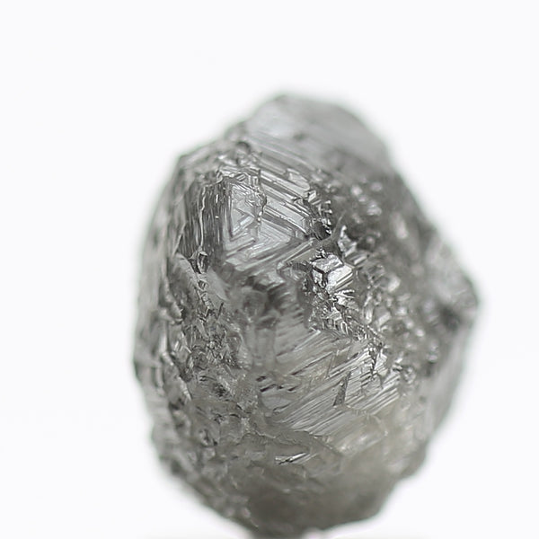 3.58 Carat Gray Natural Raw Uncut Rough Diamond