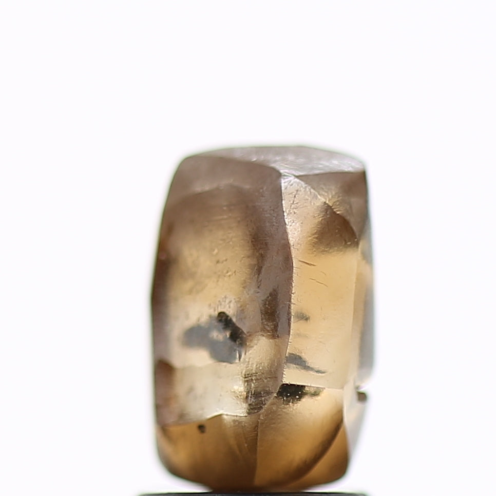 2.55 Carat Natural Fancy Brown Rough Diamond 8.26 MM