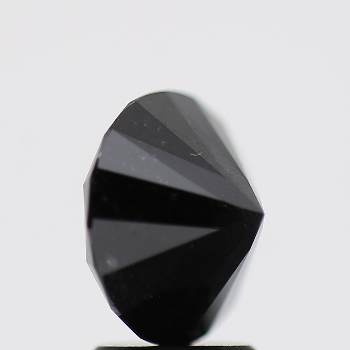2.78 Carat Fancy Black Round Brilliant Diamond GIA Certified