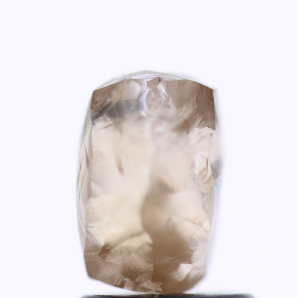 2.13 Carat Natural Fancy Champagne Brown Raw Rough Diamond 7.3 MM