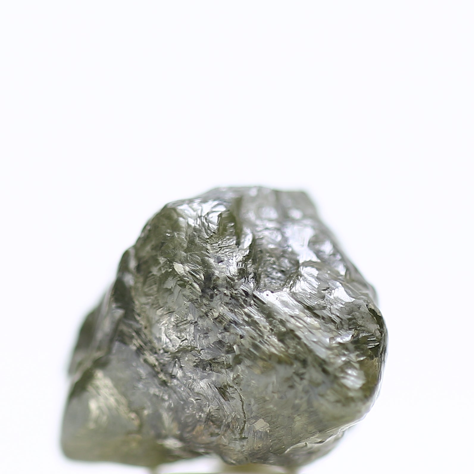 9.28 Carat Natural Yellowish Green Rough Diamond 13 MM