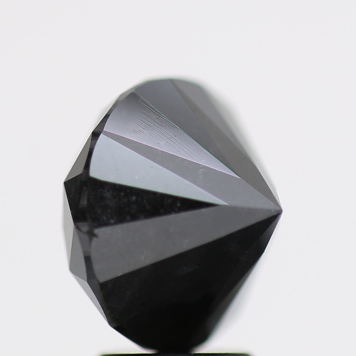 5.05 Carat Fancy Black Round Brilliant Diamond GIA Certified