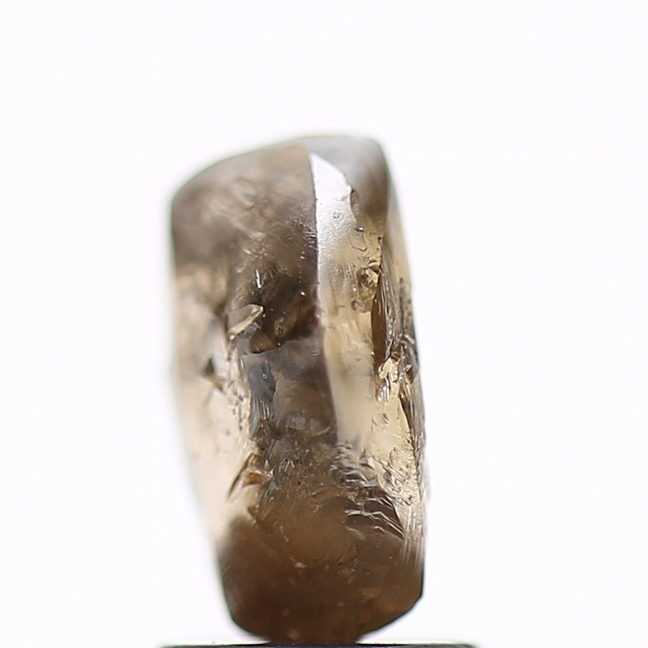 2.16 Carat Natural Fancy Clear Brown Rough Diamond 8.8 MM