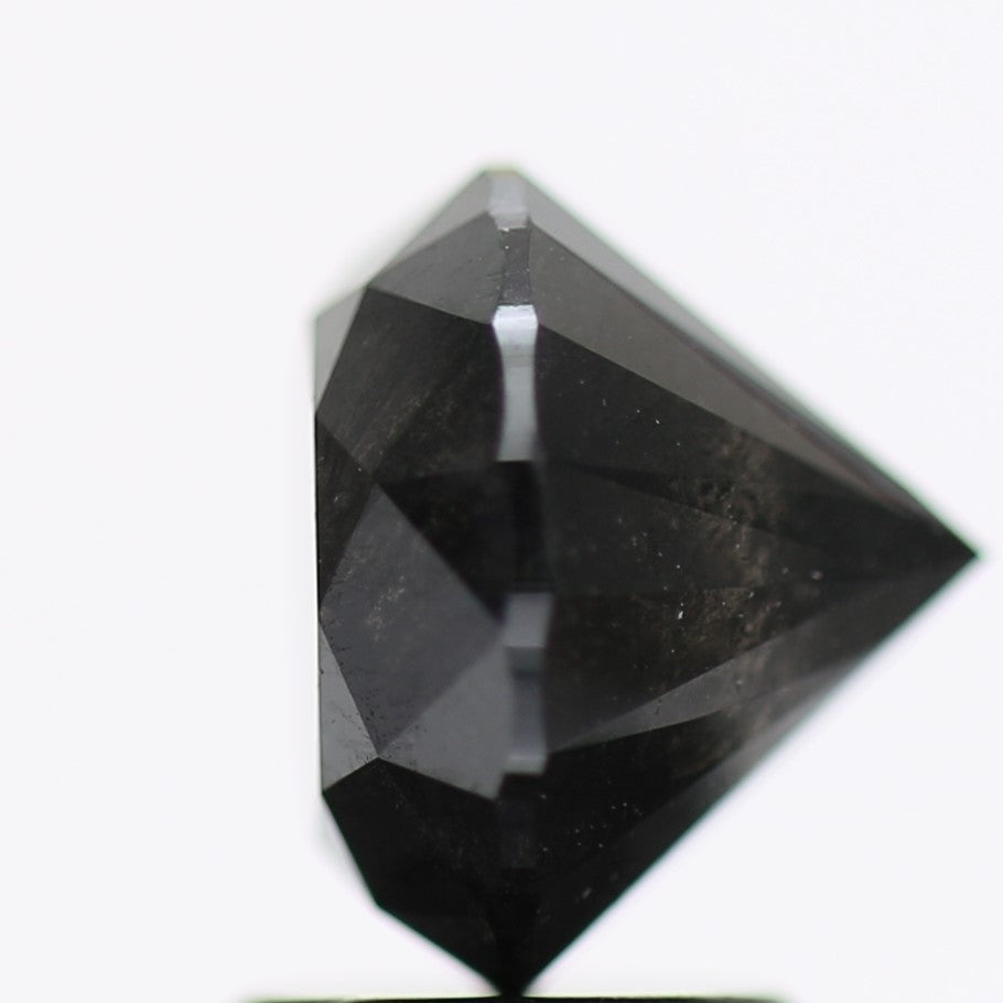 2.81 Carat Fancy Black Round Brilliant Diamond GIA Certified
